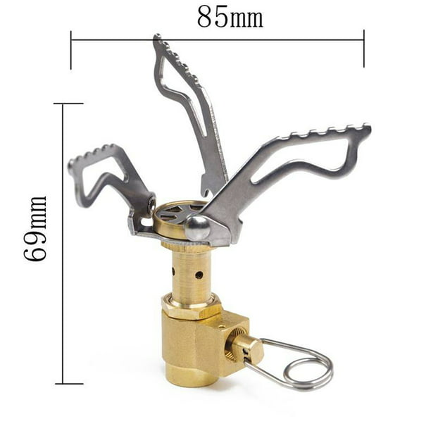 Details about   Outdoor Stove Stainless Folding Mini Camping Survival Stove Pocket Gas Cooker